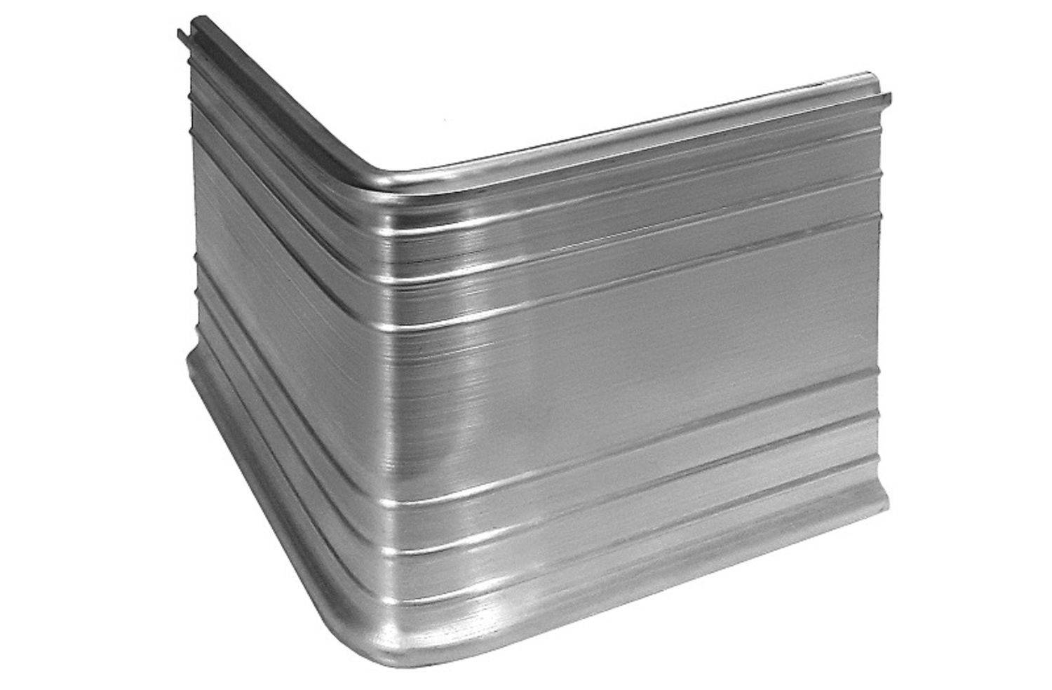 Eckwinkel 90grad für Ultra Starke Alu Rasenkante 14cm | Beeteinfassung | Beetumrandung