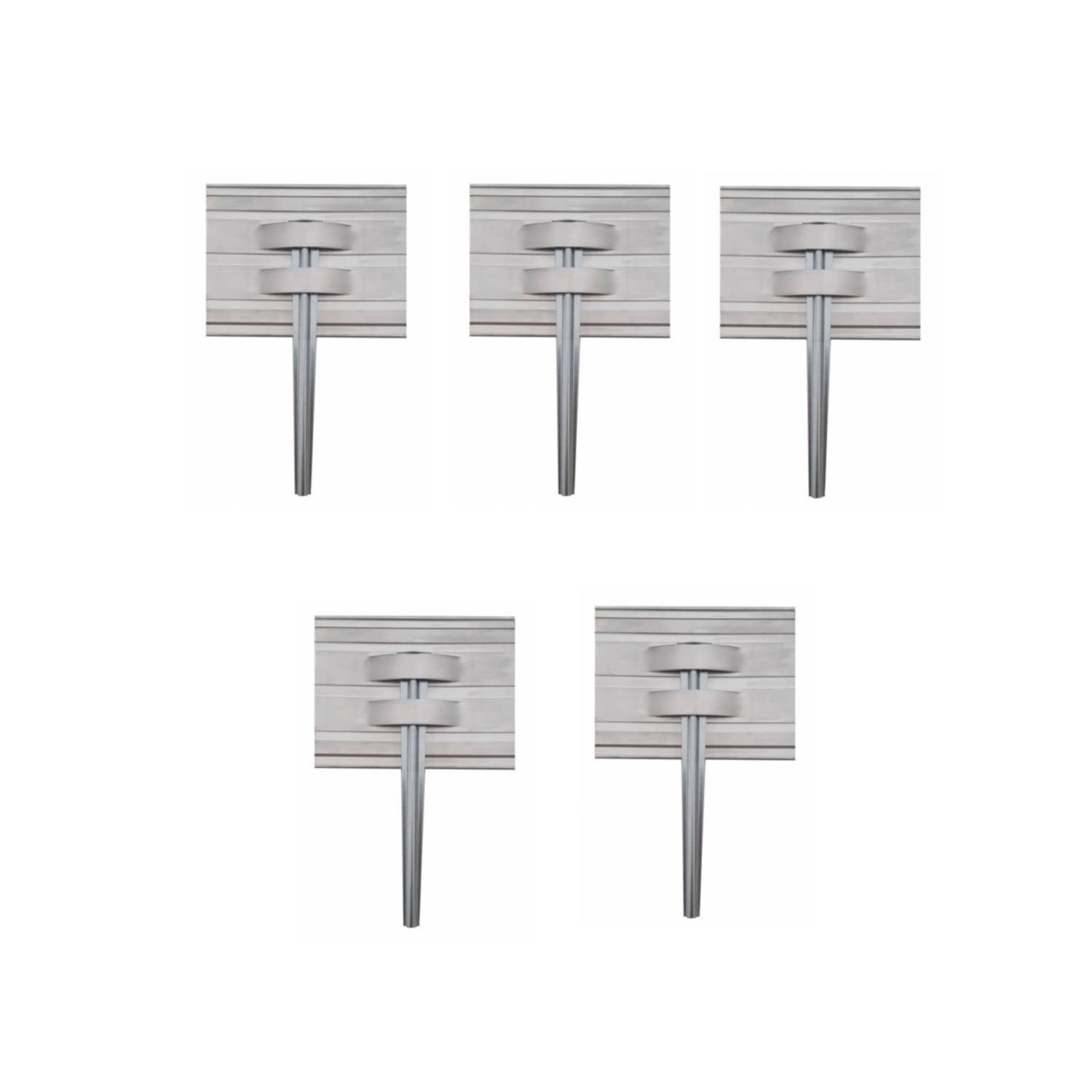 5er Set Erdanker Set für Green Universe Rasenkante 14cm Höhe | Bodenanker | Erdnägel