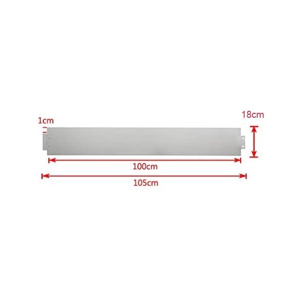 20er Set Rasenkanten Metall Alu/Zink 18cm hoch, 20m lang