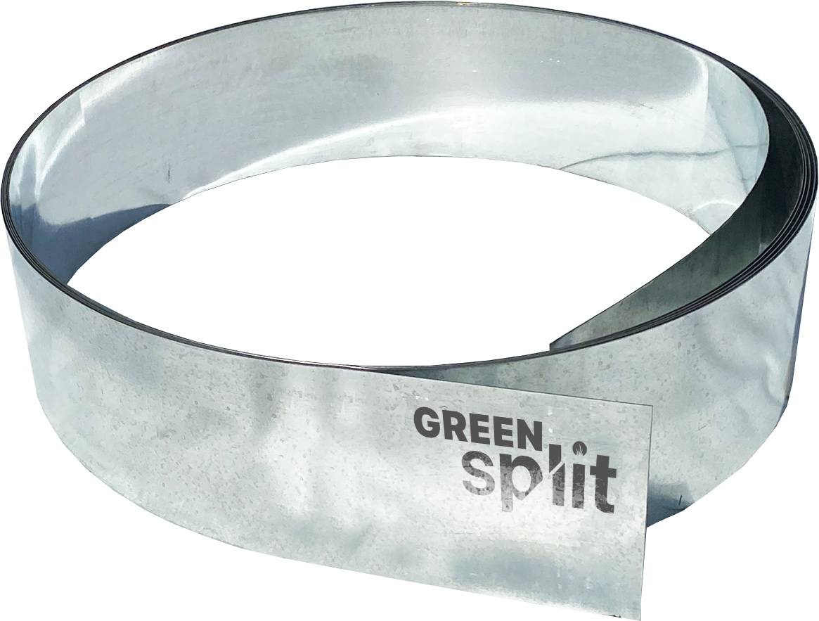 Rasenkantenband Metall Alu/Zink (Länge 10m 15m / Höhe 15cm 20cm 25cm), Length:10 m,Width:15 cm