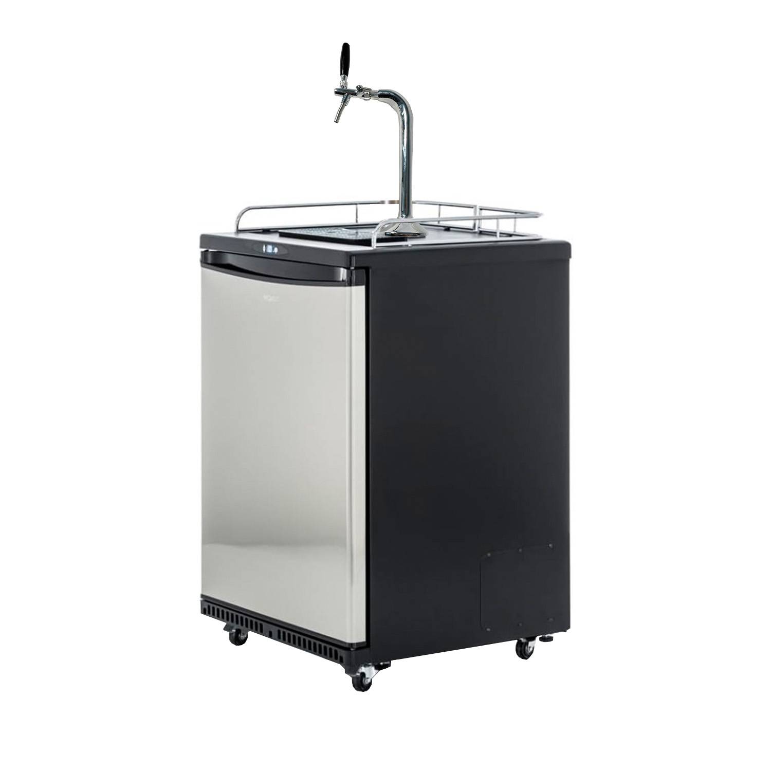 Fassbierkühlschrank bis zu 50L Fässer (Bierbar) - inkl. Schanksäule Elegant und Kompensatorhahn