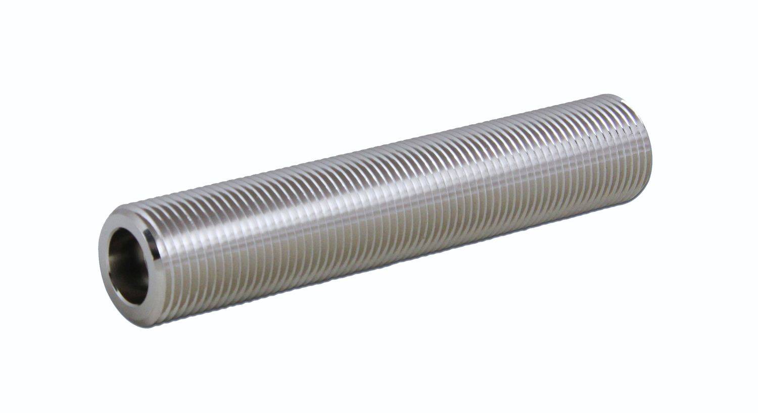 Gewindestutzen, Gewinderohre - beidseitig Einstich, NW 10mm - 5/8 Zoll Gewinde, 110mm