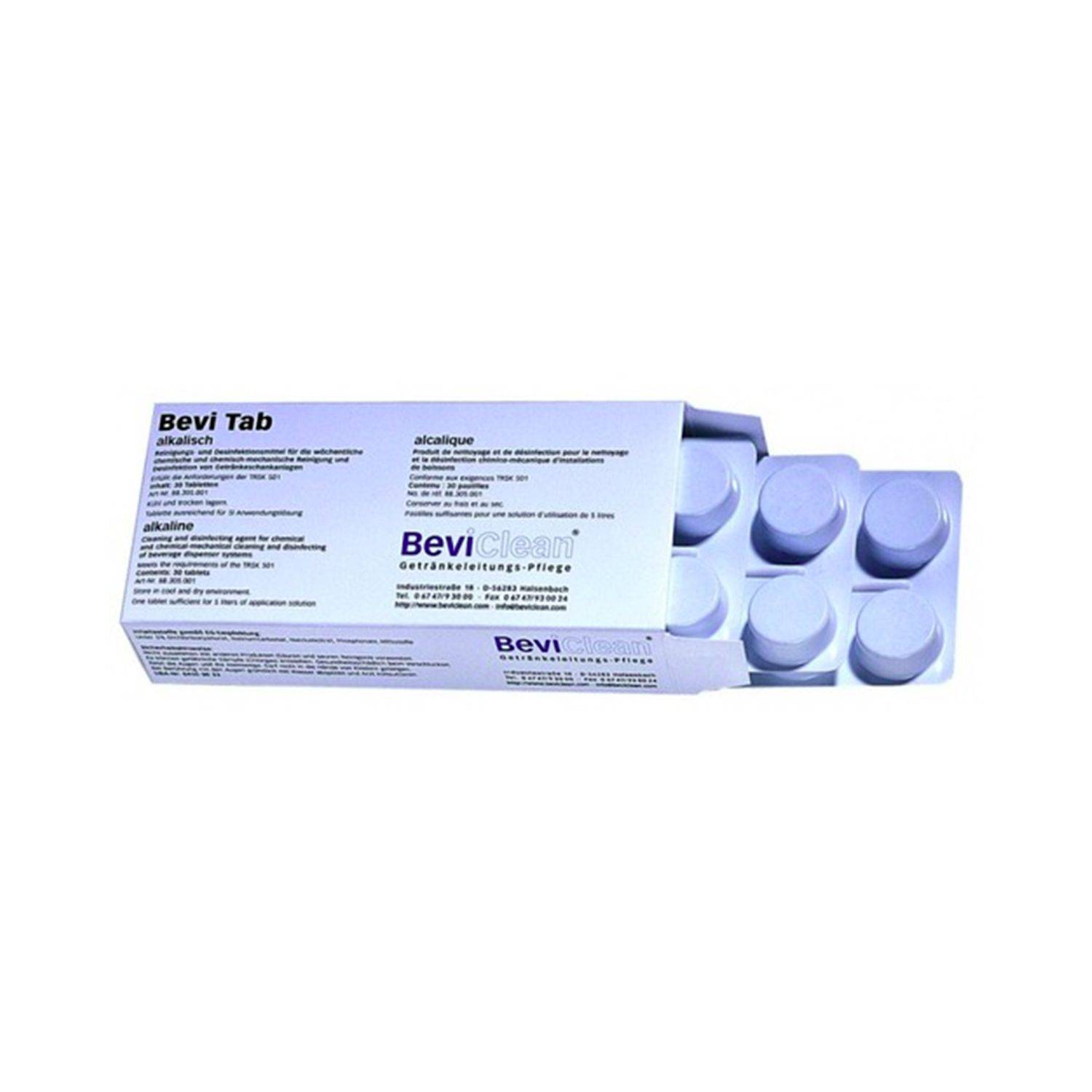 Bevi - Tab - Alkalisch - Preis pro VE 30 Stück
