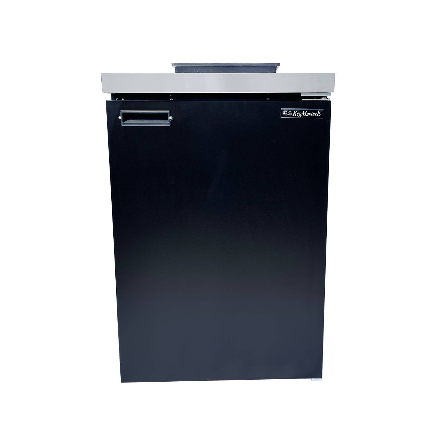 Fassbierkühlschrank bis zu 50L Fässer (Bierbar) inkl. Schanksäule Elegant und Kompensatorhahn, Korb