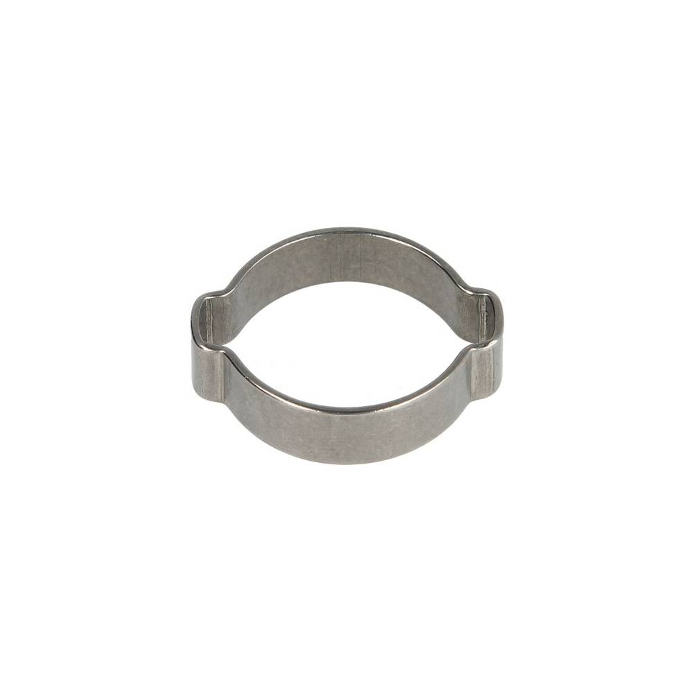 2-Ohr-Schlauchklemme 10mm Edelstahl rostfrei