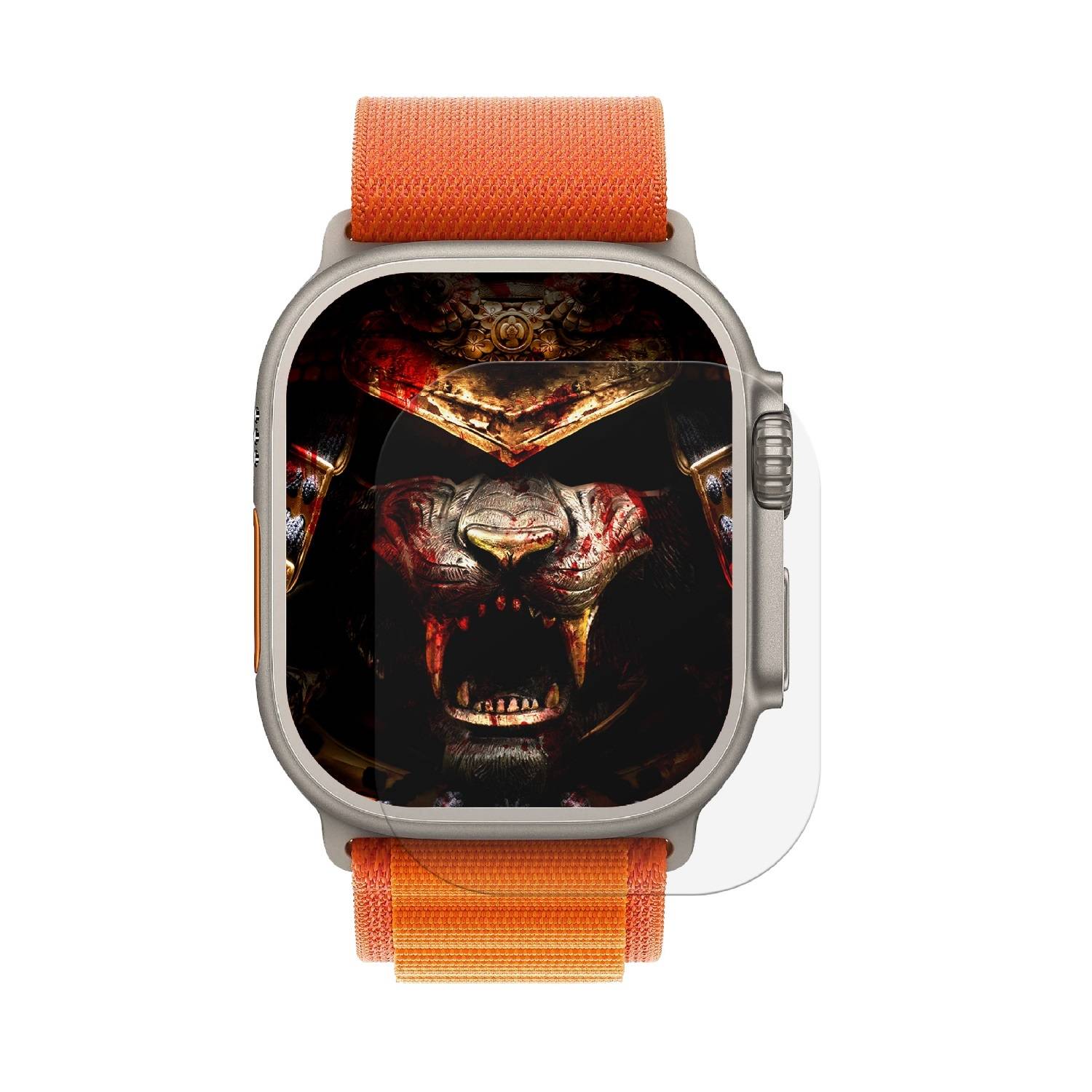 6x Flexibles Nano-Glass für Apple Watch Ultra 49mm ENTSPIEGELT Displayschutz Panzerglas Schutzglas Schutzfolie MATT ANTI-REFLEX