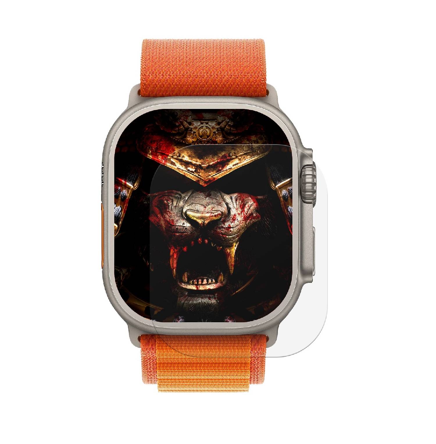 2x Displayschutzfolie für Apple Watch Ultra 49mm PREMIUM Displayschutz Schutzfolie 3D KLAR Folie