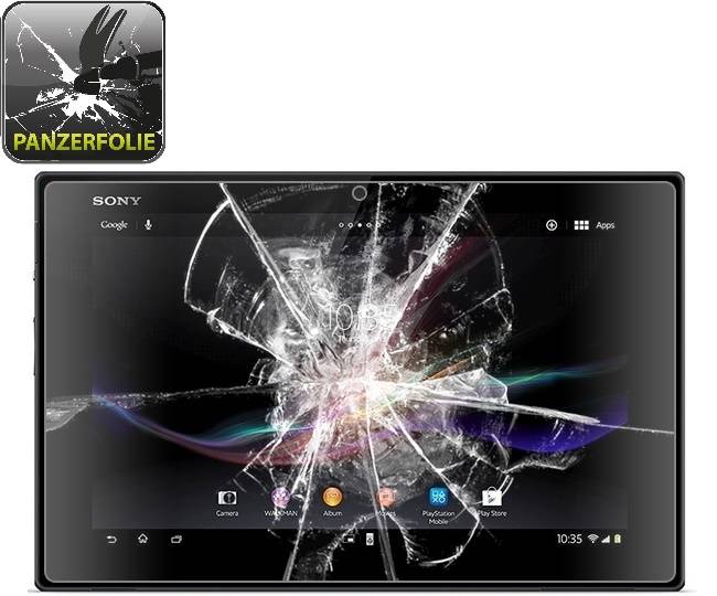 2x Panzerfolie für Sony Xperia Z Tablet ANTI-SCHOCK Displayschutzfolie HD KLAR