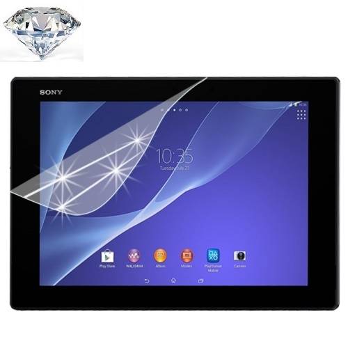 3x Displayfolie für Sony Xperia Z2 Tablet silber Diamant Glitzer Displayschutz