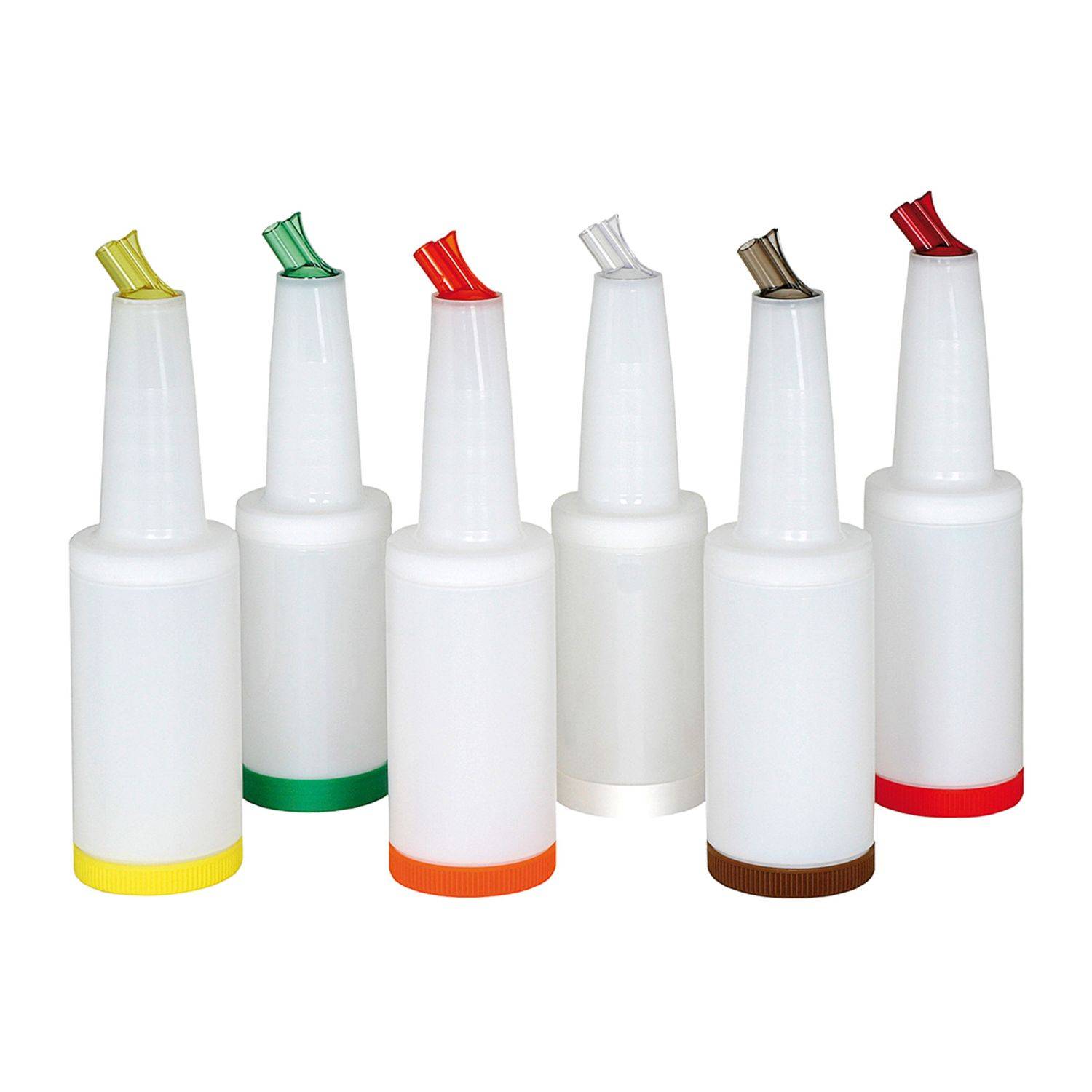 Bottle-Pour-Master Flasche 1 Liter, color:rot