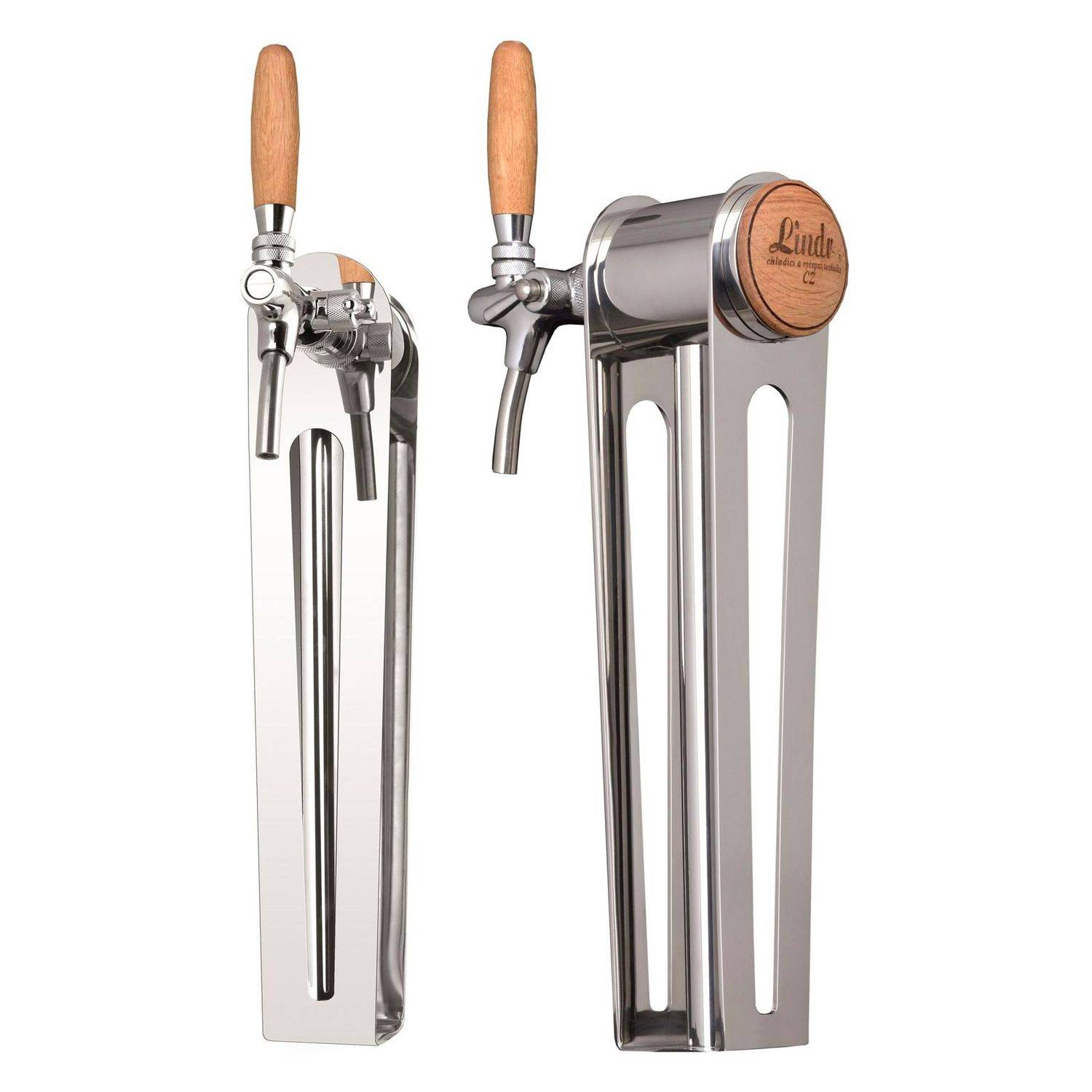 Schanksäule Modell Naked One Eichen, 1-leitig