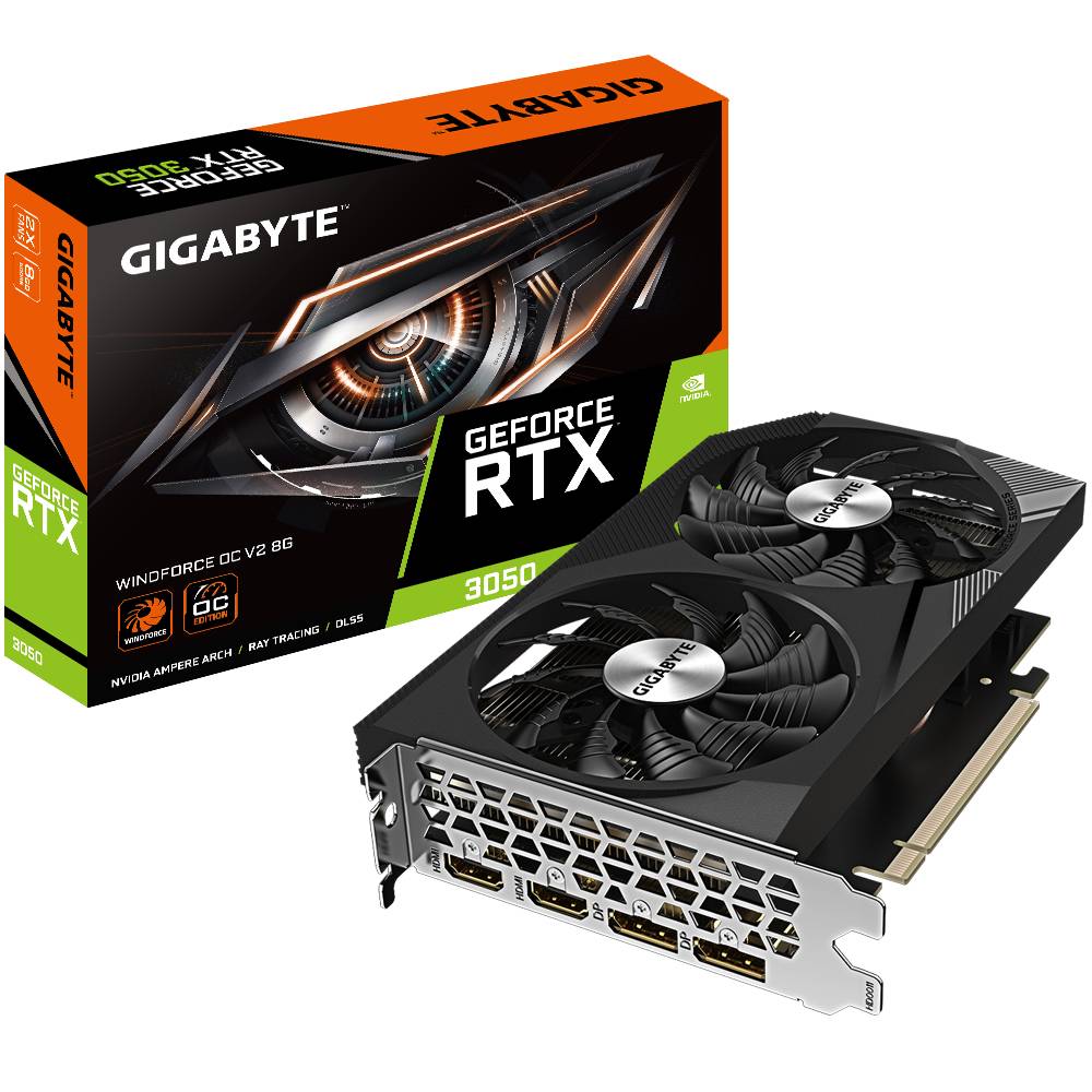 RTX 3050 8GB Windforce OC V2 GDDR6