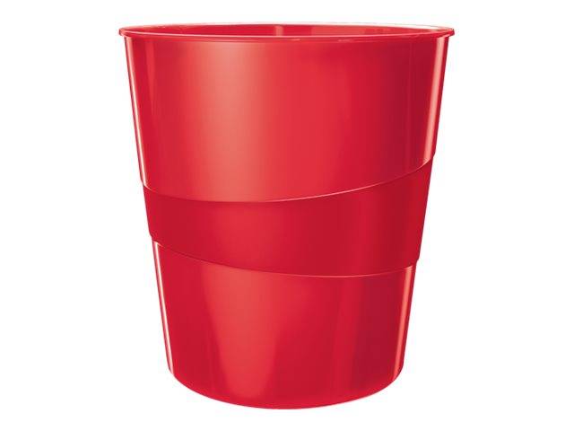 Esselte Leitz WOW - Papierkorb - 15 L - Griffe - Polypropylen (PP)