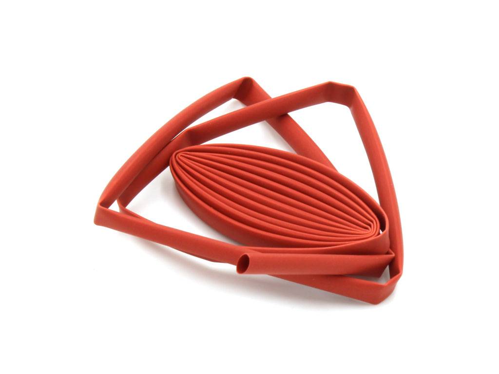 1 m Stück Schrumpfschlauch Ø 3 mm rot