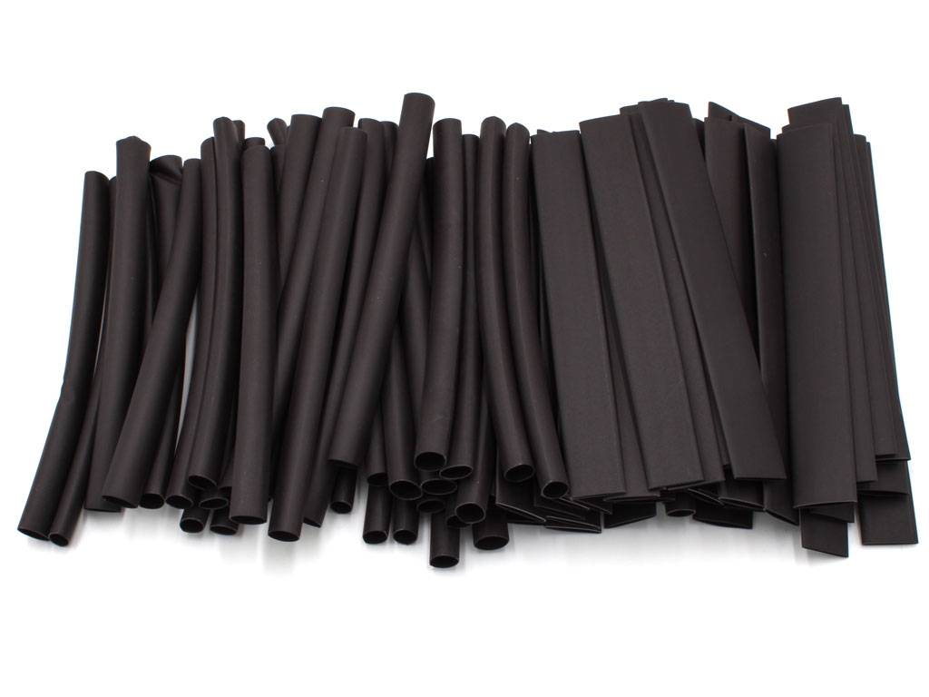 Marfitec Schrumpfschlauch Set MD 160 tlg. schwarz + rot