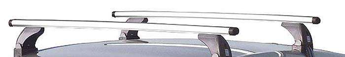 Dachträger Relingträger Trek kompatibel mit für Ford Focus III (Kombi 5 Türer) ab 03/2010 Aluminium