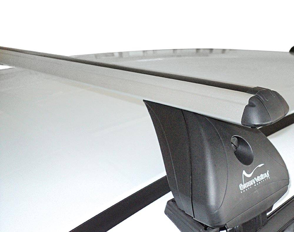 Dachträger AURILIS ORIGINAL kompatibel mit für Fiat Bravo (Schrägheck 5 Türer) ab 2007 ALUMINIUM