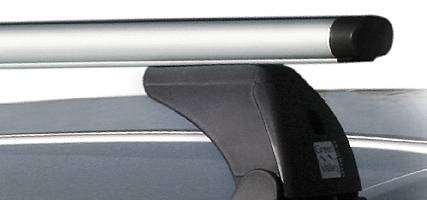 Dachträger AURILIS ORIGINAL kompatibel mit für Fiat Bravo (Schrägheck 5 Türer) ab 2007 ALUMINIUM
