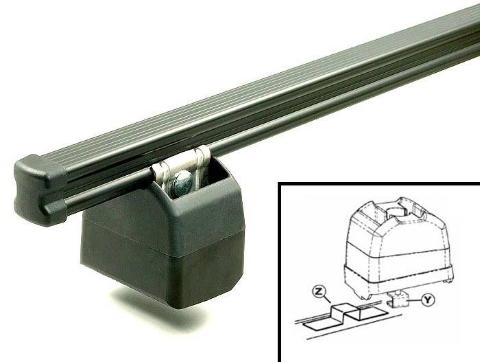 Dachträger Aurilis Pro kompatibel mit Jumpy Expert 2007-2016 Scudo ab 2007 3 Stangen