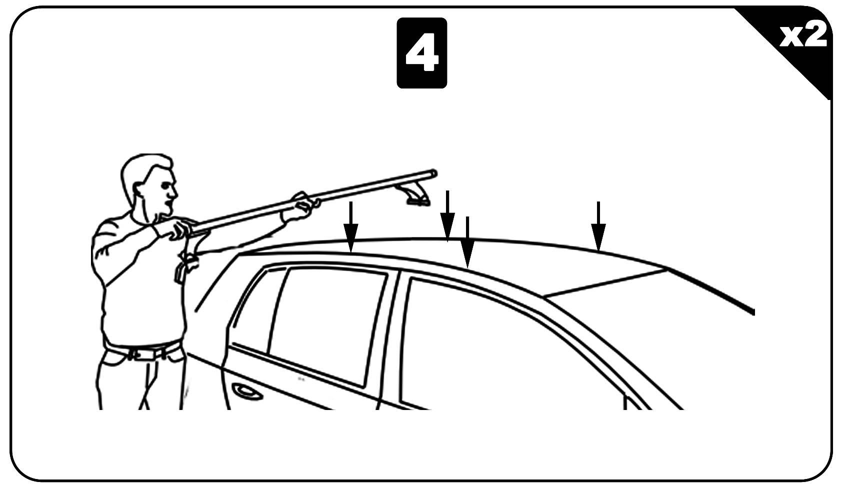Dachbox VDPFL320 320Ltr schwarz glänzend + Alu Dachträger Aurilis VDP kompatibel mit für Peugeot Partner II (3-5Türer) ab 2008