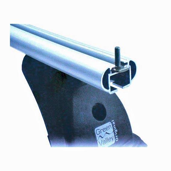 4 Nutsteine M6x21mm Dachträger Relingträger T-Nut Adapter Nutensteine Brio Kopf 20x20