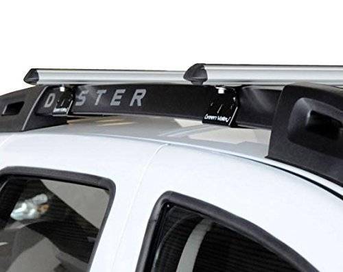 Alu Relingträger Aurilis VDP kompatibel mit für Dacia Duster mit Reling (5 Türer) 01/2014 - 12/2017