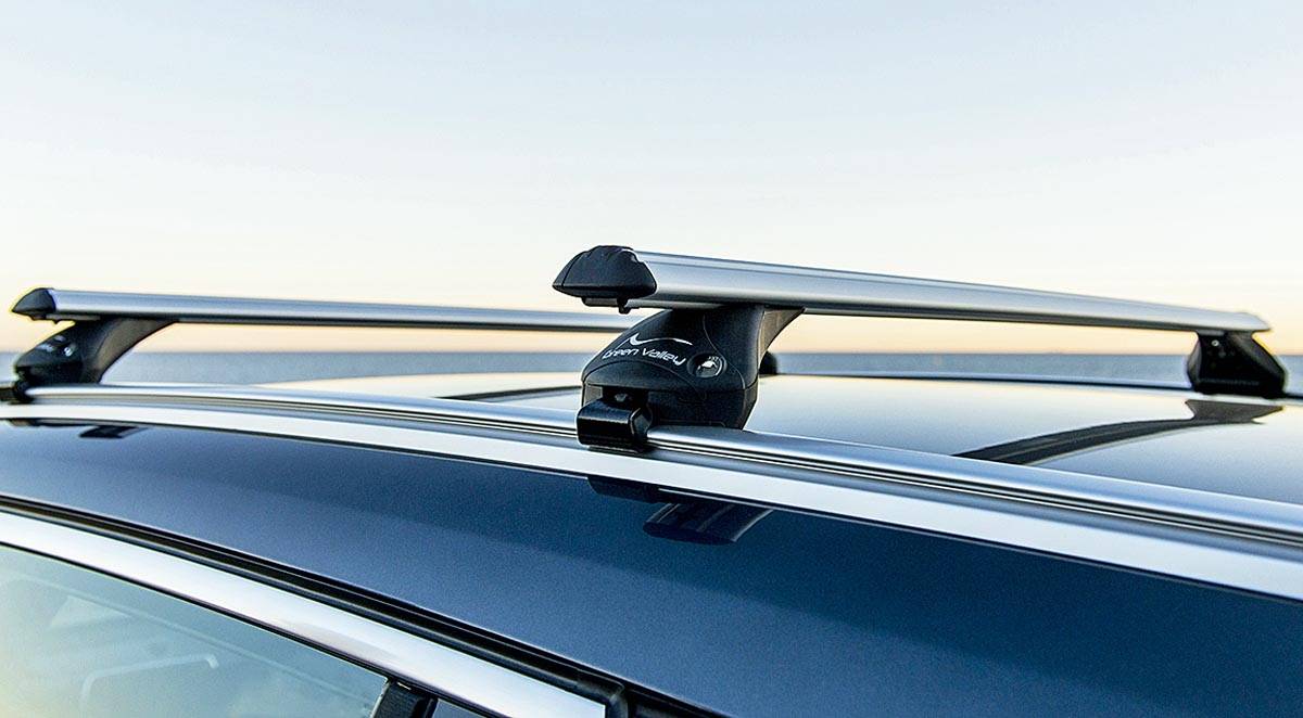 Relingträger Quick Alu kompatibel mit für Citroen C3 Aircross (SUV 5 Türer) ab 2017 bis offene Reling