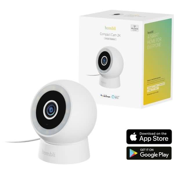 Hombli smarte outdoor Kamera, weiß