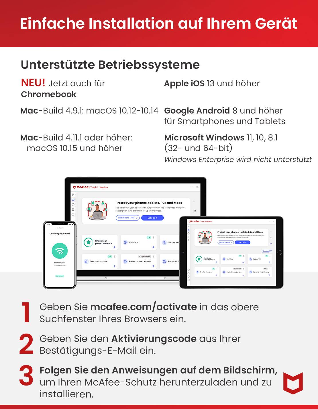 Gesamtschutz 5 Geräte - 1 Jahr