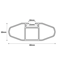 Alu Dachträger Relingträger Lince kompatibel mit für Audi Q5 2008-2012 aufliegende Reling Alu Dachträger Relingträger Lince kompatibel mit für Audi Q5 2008-2012 aufliegende Reling