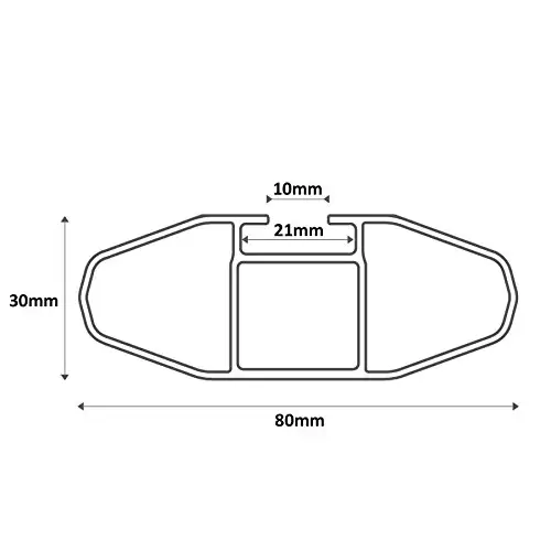 Alu Dachträger Relingträger Lince kompatibel mit für Audi Q5 2008-2012 aufliegende Reling Alu Dachträger Relingträger Lince kompatibel mit für Audi Q5 2008-2012 aufliegende Reling