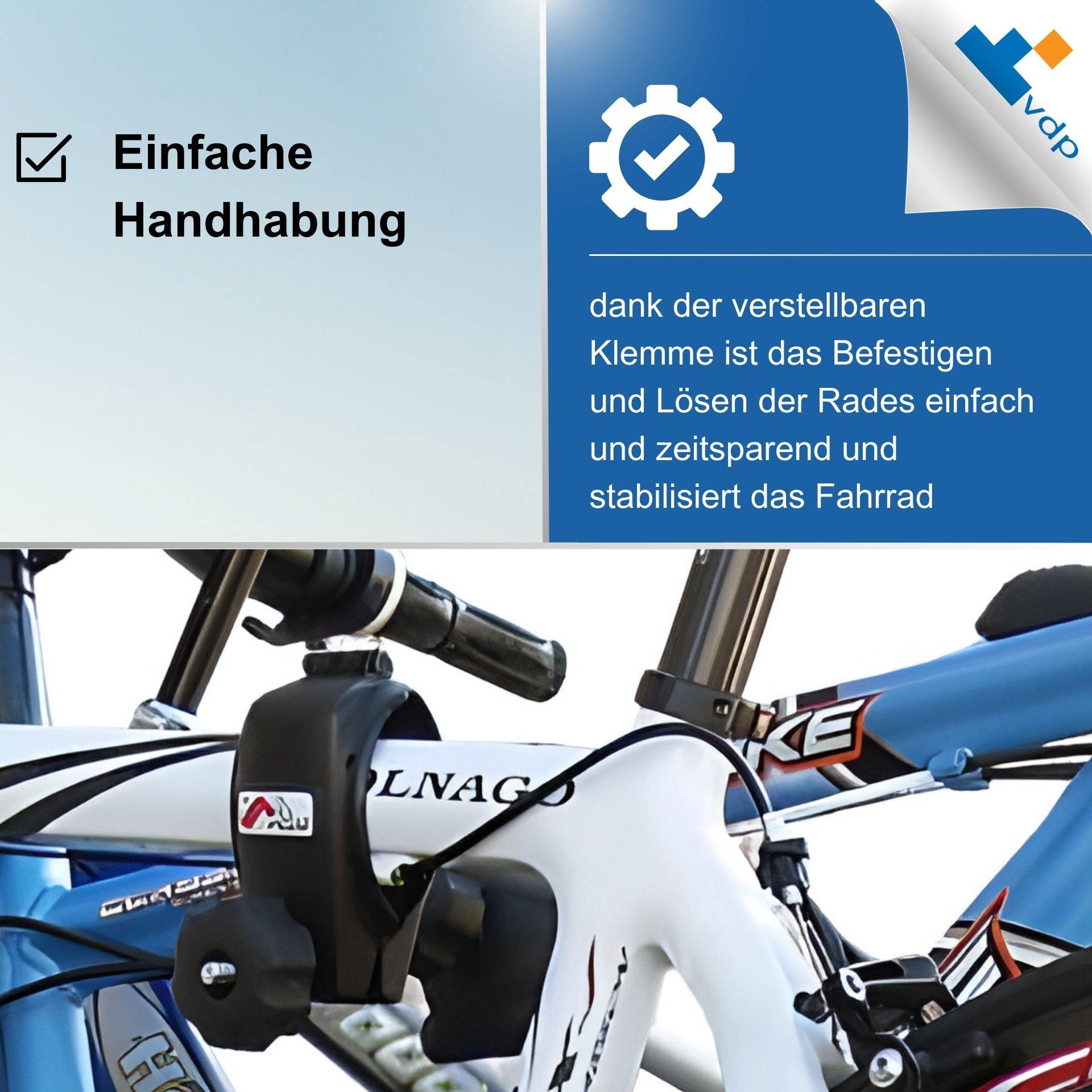 Rahmenhalter 30cm Rahmenhalterung Ersatzhalter Fahrradträger Fahrradrahmenhalter