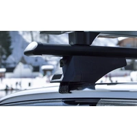 Alu Dachträger Tiger schwarz Relingträger 120 cm 75 kg für aufliegende Dachreling Alu Dachträger Tiger schwarz Relingträger 120 cm 75 kg für aufliegende Dachreling