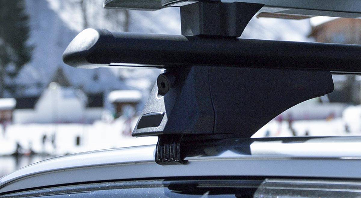 Dachträger Tiger kompatibel mit für Opel / Vauxhall Crossland ab 2020 anliegende Reling