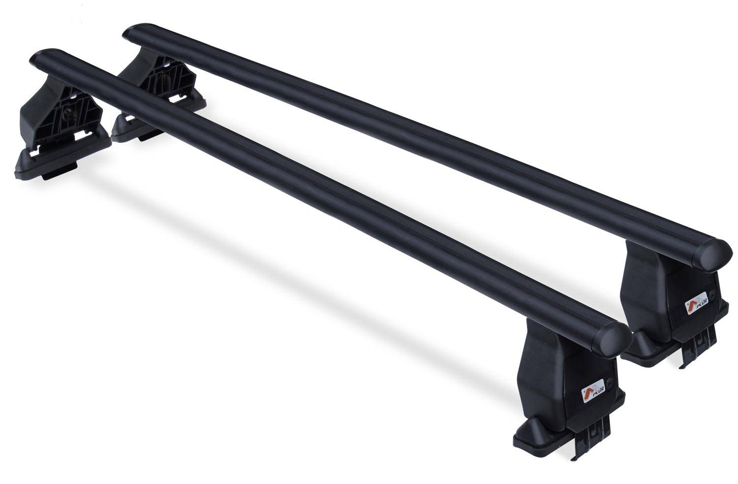 4x Fahrradträger SAGITTAR + Dachträger Menabo Tema Stahl kompatibel mit für Seat Ibiza 3/5Türer 2002-2008