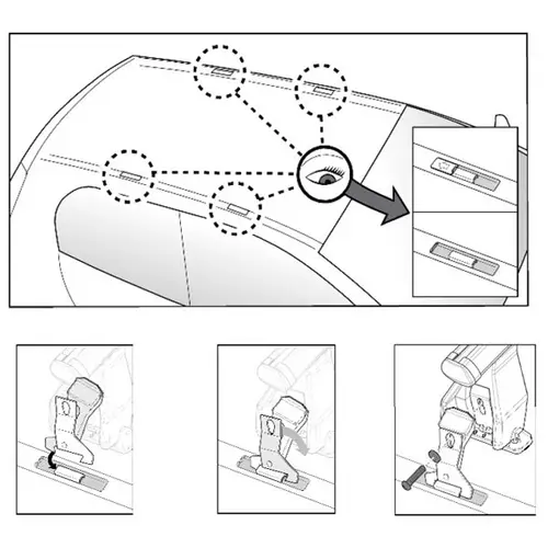 Dachträger Menabo Tema kompatibel mit für Opel Corsa D (Schrägheck 5 Türer) 2006-2014 Dachträger Menabo Tema kompatibel mit für Opel Corsa D (Schrägheck 5 Türer) 2006-2014