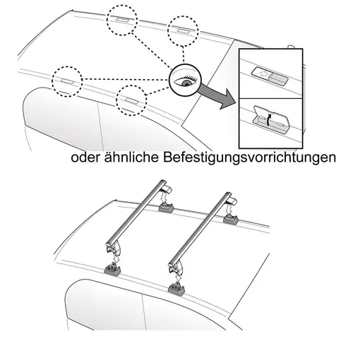 Dachträger Menabo Tema kompatibel mit für VW kompatibel mit für VW T5 Transporter 2003-2015 Aluminium Dachträger Menabo Tema kompatibel mit für VW kompatibel mit für VW T5 Transporter 2003-2015 Aluminium