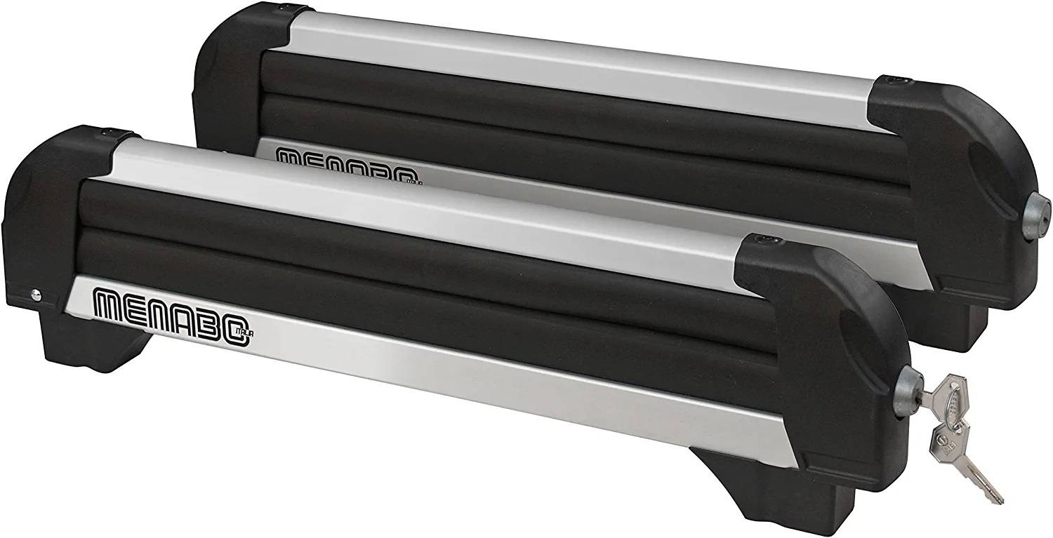 Skiträger Skihalter Iceberg Ski Snowboard Träger Aluminium (4 Paar Ski / 2 Snowboards)