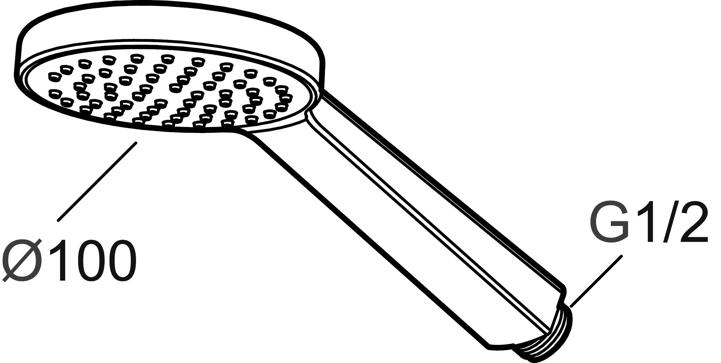 Mora MMIX S6 Handbrause Chrom