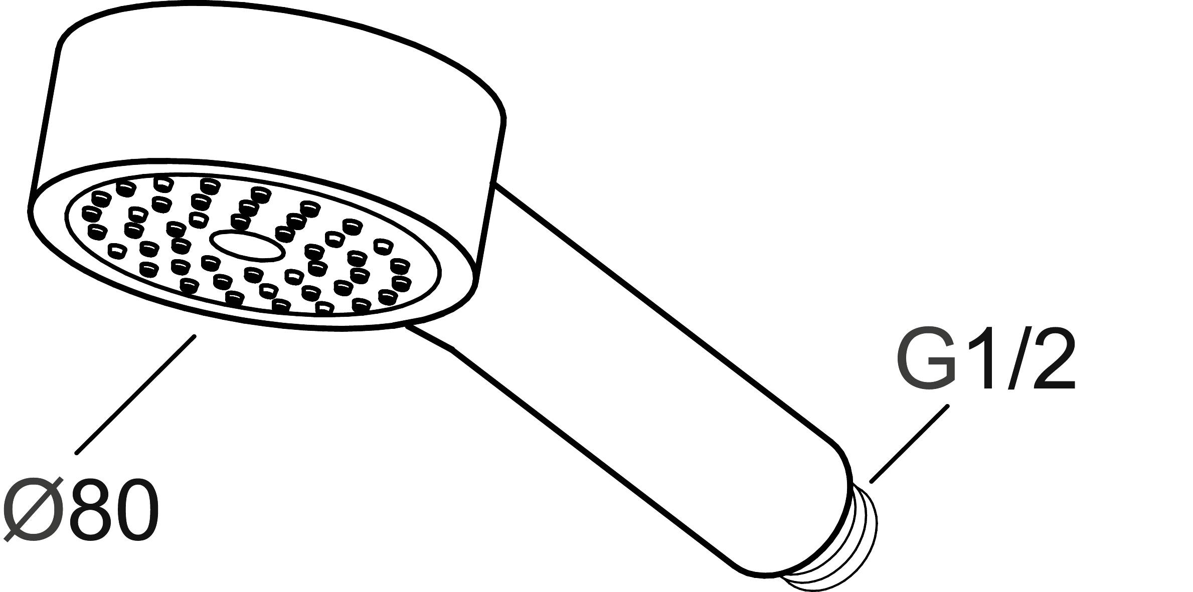 Mora MMIX S5 Handbrause Chrom
