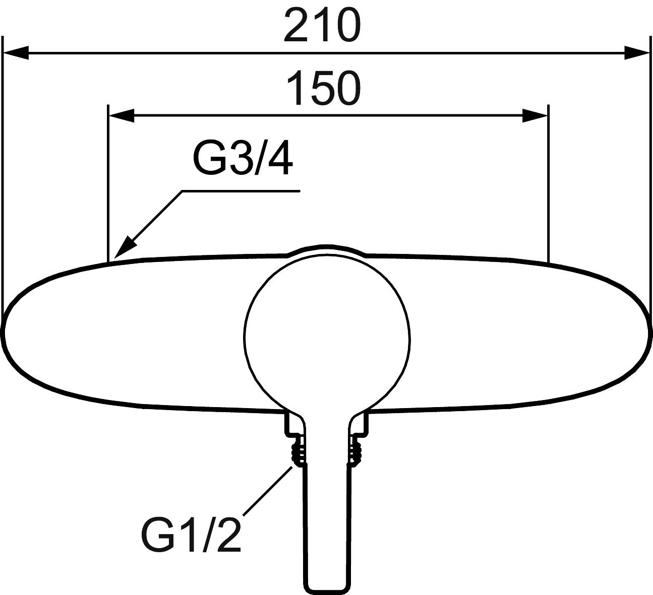 Mora MMIX W5 Dusch-Einhebelmischer