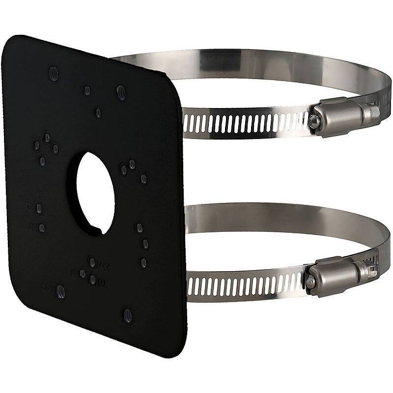 Dahua PFA152-E-B Masthalterung, schwarz, Halterung, Zubehörartikel | Anwendung: Videoüberwachung | Farbe: Schwarz