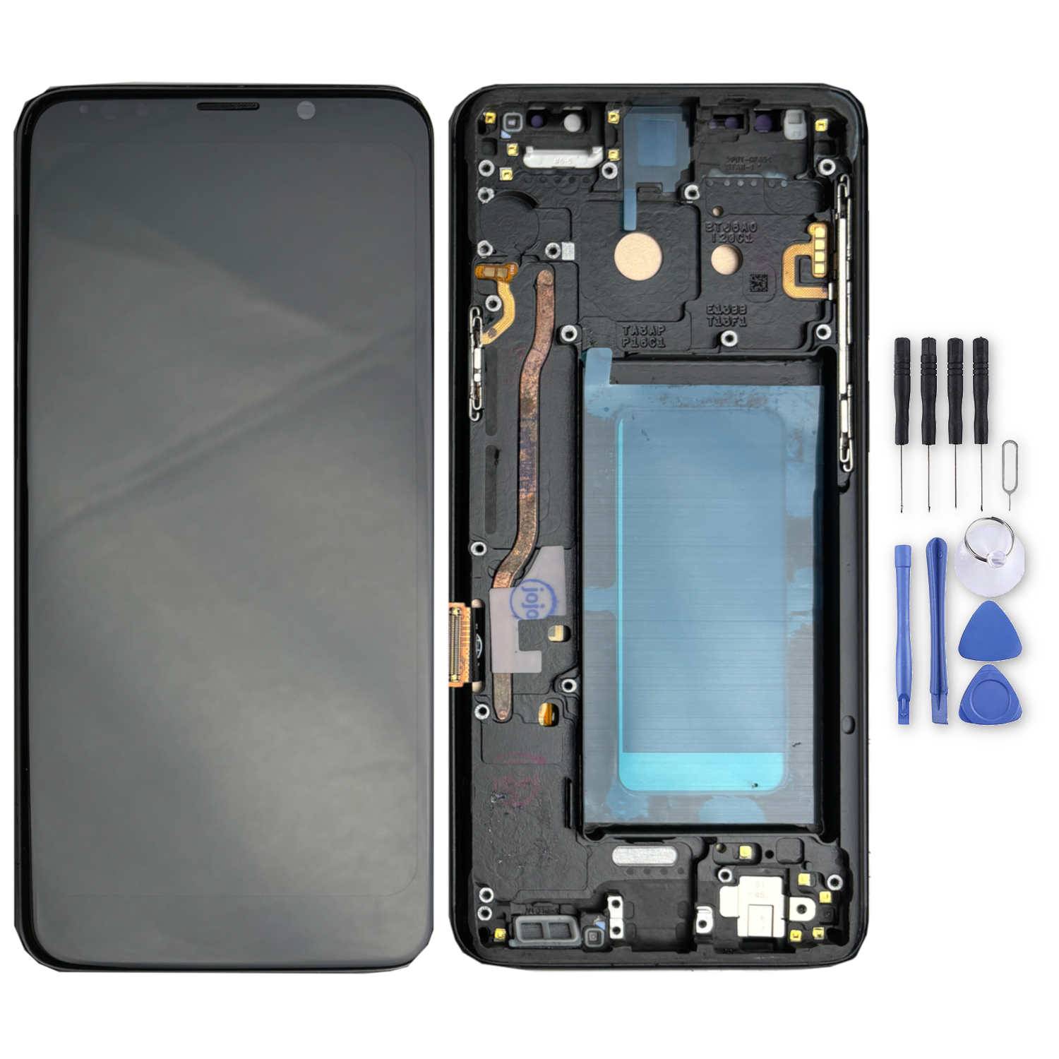 Für Samsung Galaxy S9 Display Full TFT LCD Einheit Touch Ersatzteil Reparatur Schwarz (ohne Fingerprint)