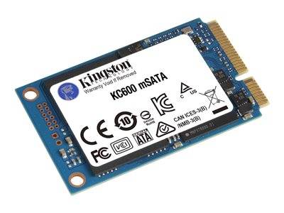 KINGSTON KC600 1024GB SATA3 mSATA SSD Komponenten Speicherlaufwerke Interne SSDs