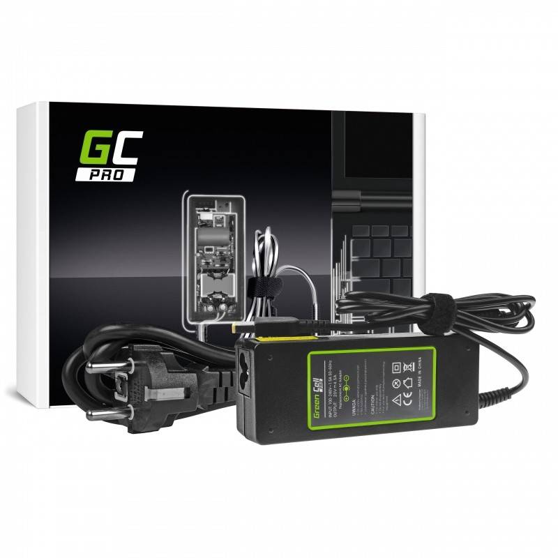 Green Cell AD39AP Netzteil & Spannungsumwandler Indoor 90 W Schwarz &