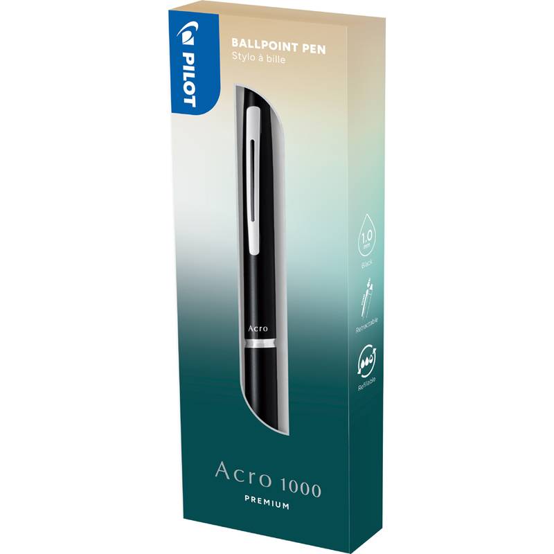PILOT Druckkugelschreiber ACRO 1000 PREMIUM, Black