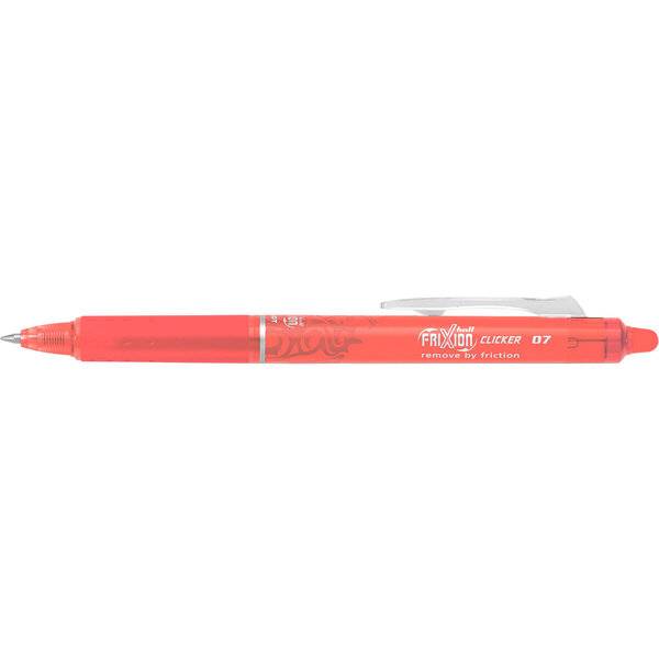 Tintenroller FriXion Clicker - 0,4 mm koralle radierbar.