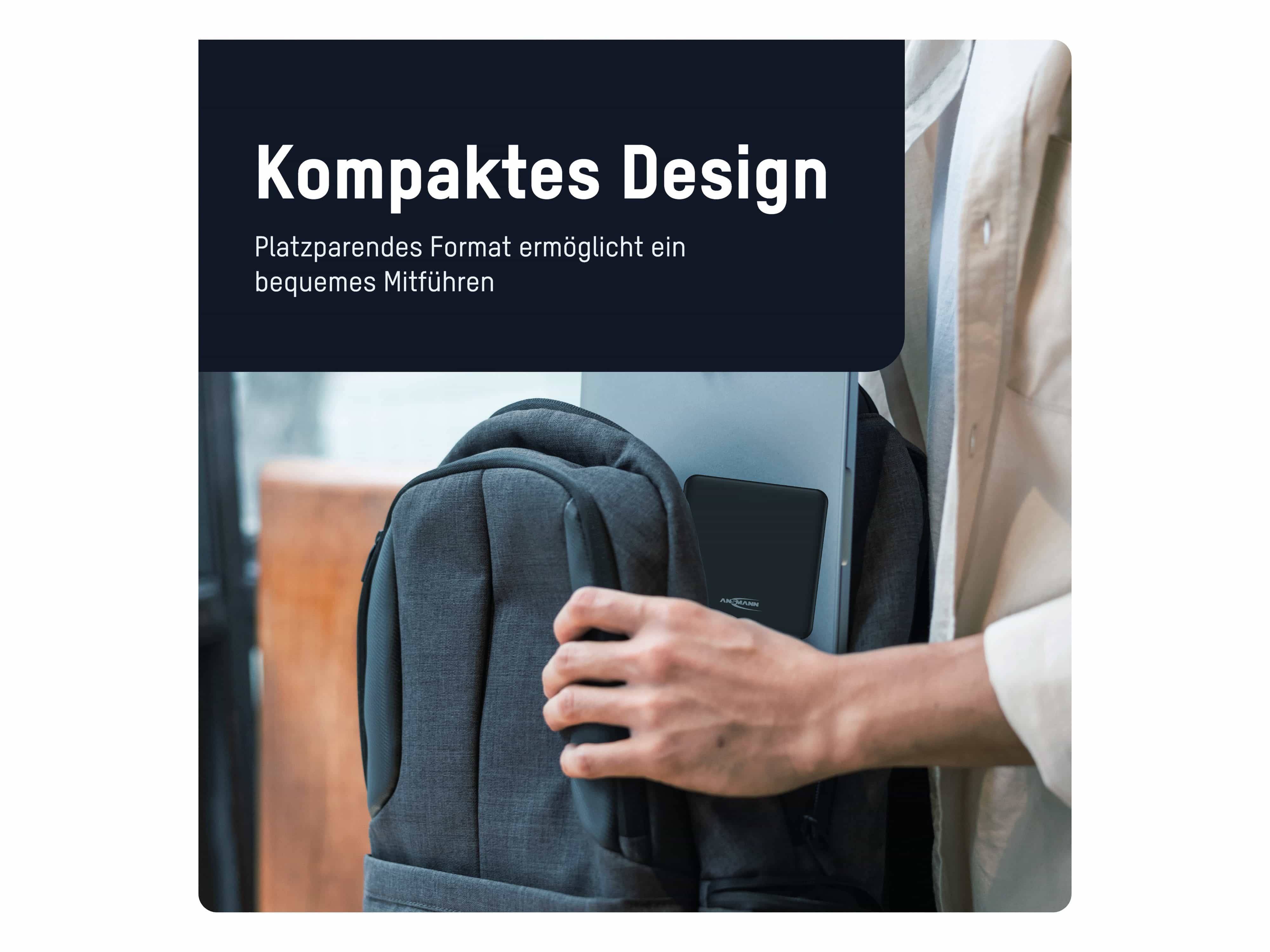 ANSMANN USB-Ladegerät Desktop Charger DC465PD, 4-fach USB Ausgang