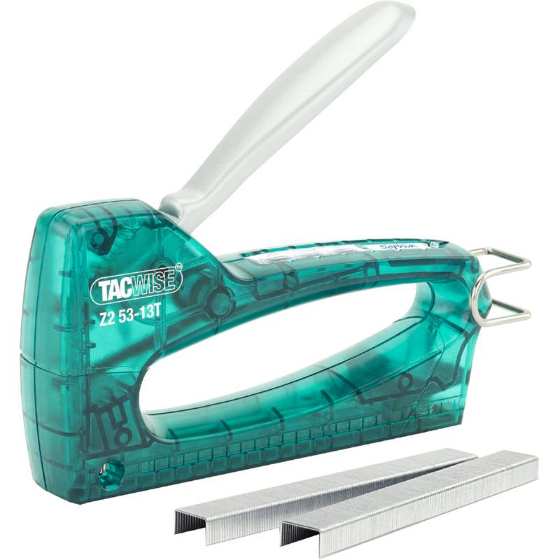 TACWISE Handtacker Z2 53-13T, Kunststoff, grün-transparent