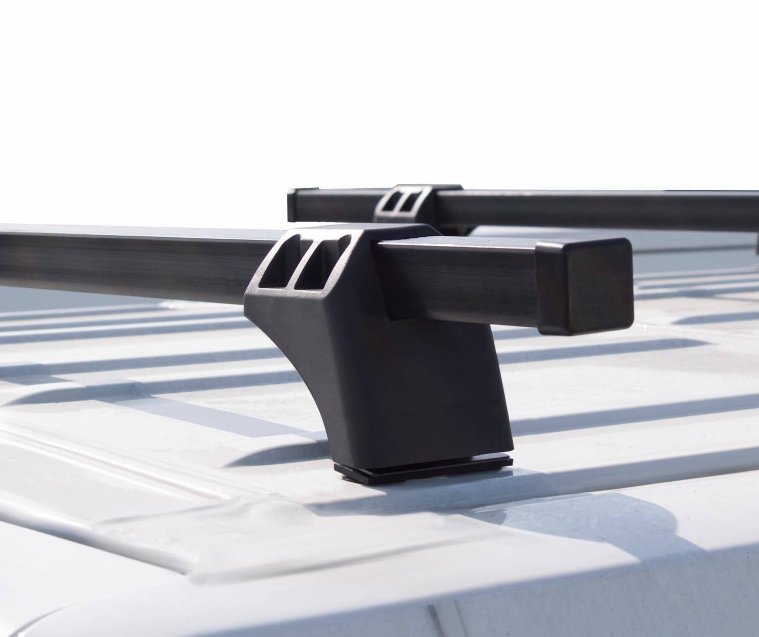 kompatibel mit für Opel Vivaro ab 2015 Dachträger VDP XL Pro 200 200kg Lastenträger 4 Stangen